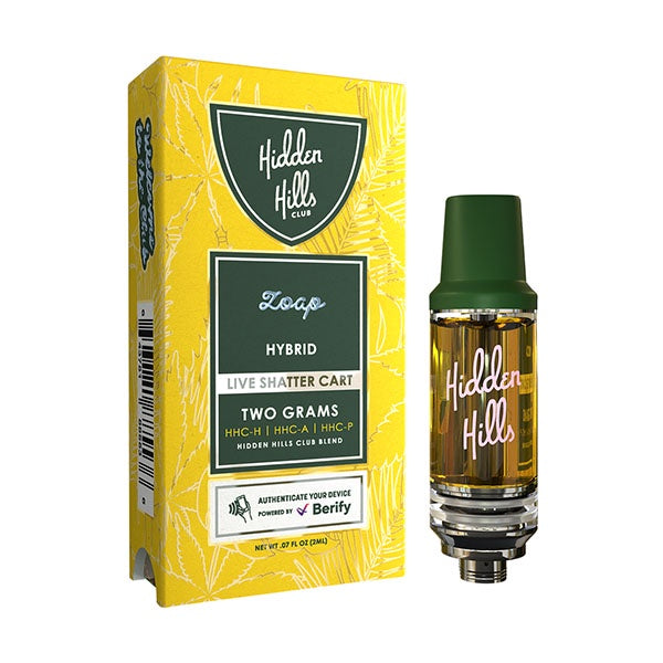 Hidden Hills Live Shatter Cartridge | 2g