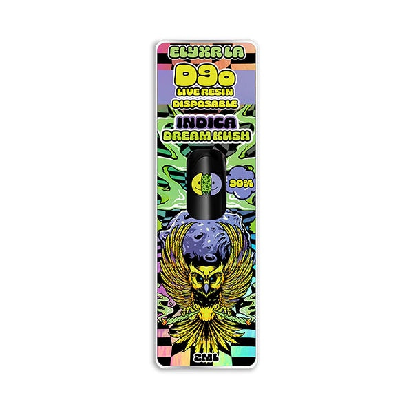 Elyxr D9o Live Resin 90% THCA Disposable | 2g