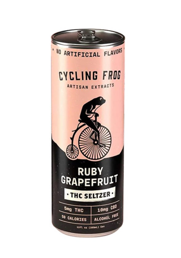 Cycling Frog D9 + CBD Seltzer | 12oz