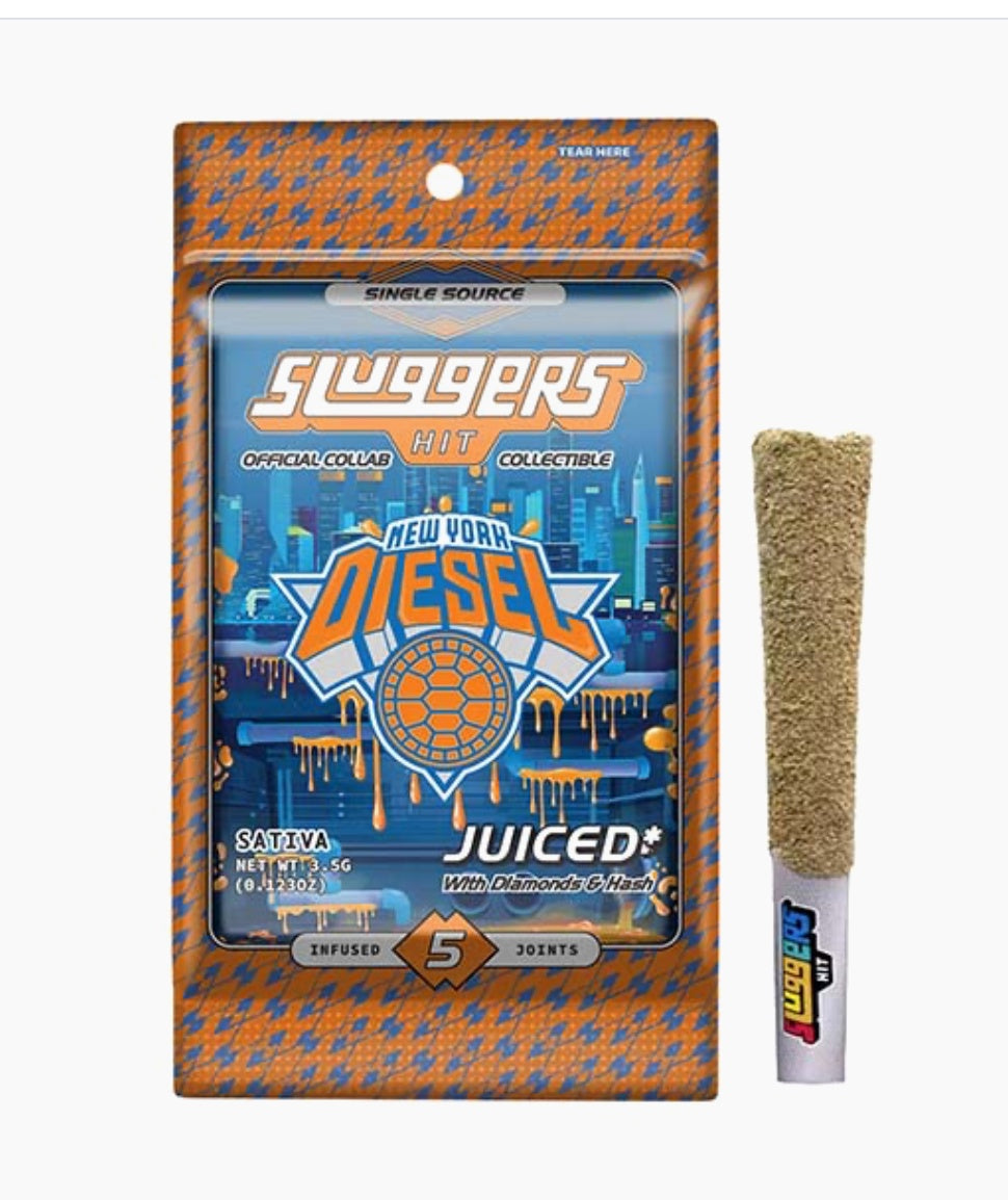 Sluggers Hit Diamond Edition Juiced Pre Rolls | 5ct