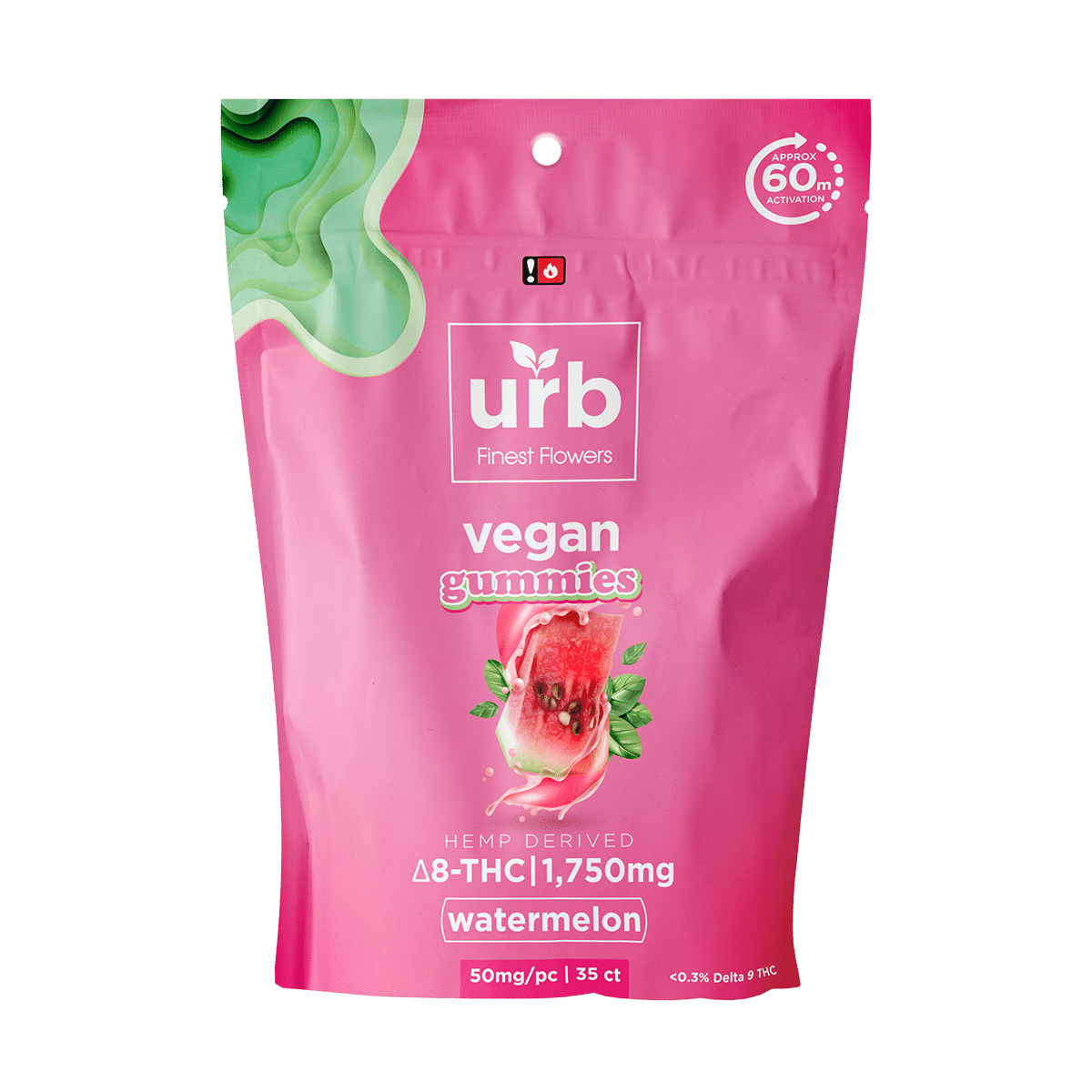 Urb D8+D10 Vegan Gummies | 1750mg