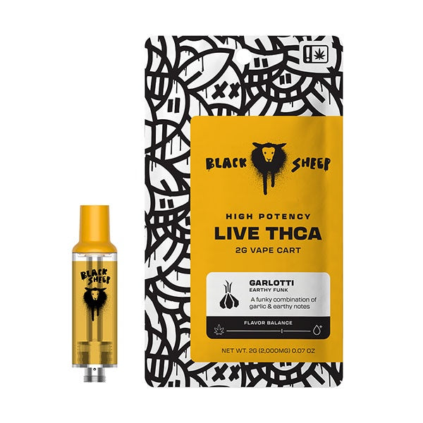 BLACK SHEEP LIVE THCA BLEND CARTRIDGE | 2G