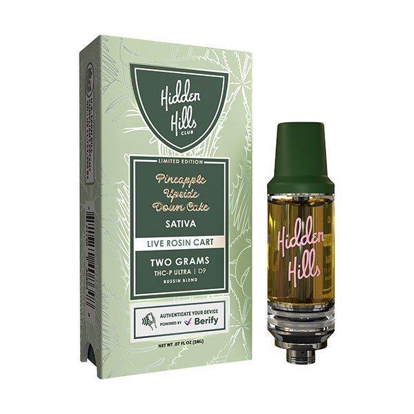 Hidden Hills Bussin Blend Live Rosin Cartridge | 2g