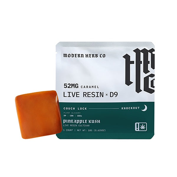 MODERN HERB CO D9 CARAMELS - KNOCKOUT | (1CT) 42MG
