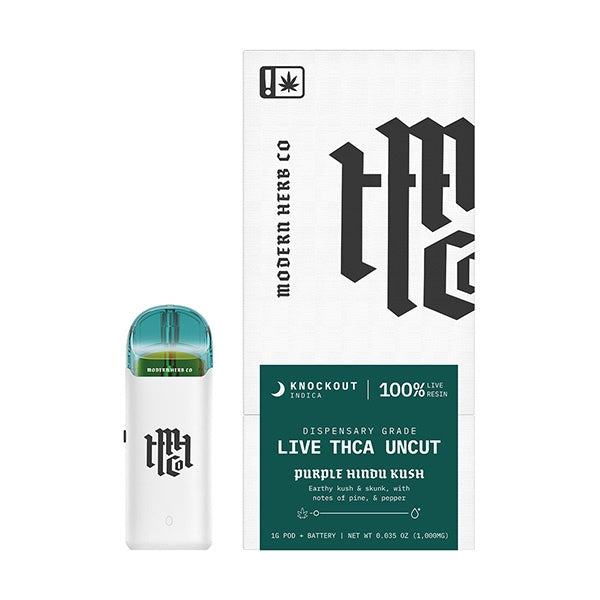 MODERN HERB CO LIVE UNCUT THCA POD STARTER KIT | 1G