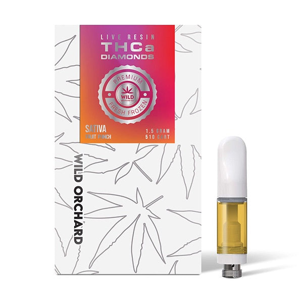 Wild Orchard THCA Diamonds Live Resin Cartridge | 1.5g