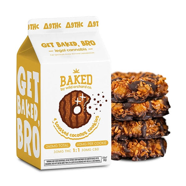 Wild Orchard Delta-9 Baked Coconut Cookies